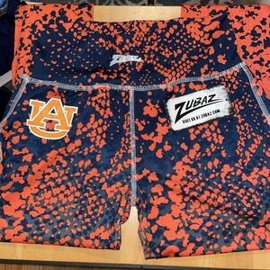 Zubaz Majestic Auburn Tigers Womens Size M Medium Yoga‎ Leggings Pants